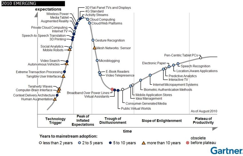 2010 gartner hype cycle